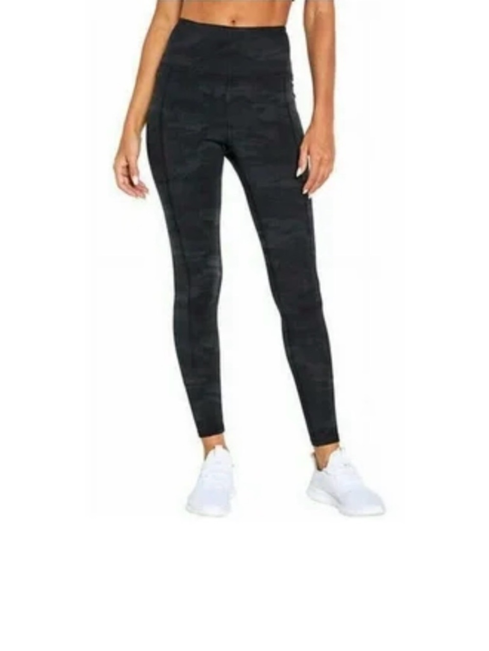 Marika Sport Leggings Women Medium Black High Rise Athletic Pants NWT